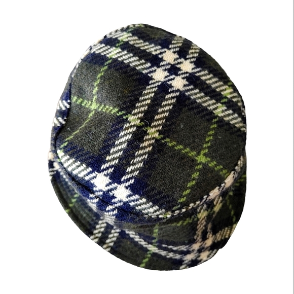 BURBERRY LONDON Check Patterned Wool Bucket Hat - Picture 3 of 10